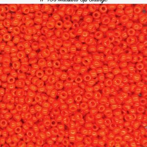 Close-up of tiny red beads clustered together.