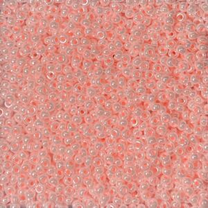 Close-up of textured pink and white foam material.