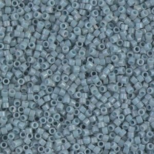 A close-up of small, gray cylindrical beads.