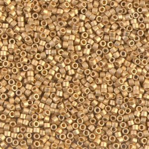 DB0331 Delica Matte Metallic 24k Bright Yellow Gold/8g